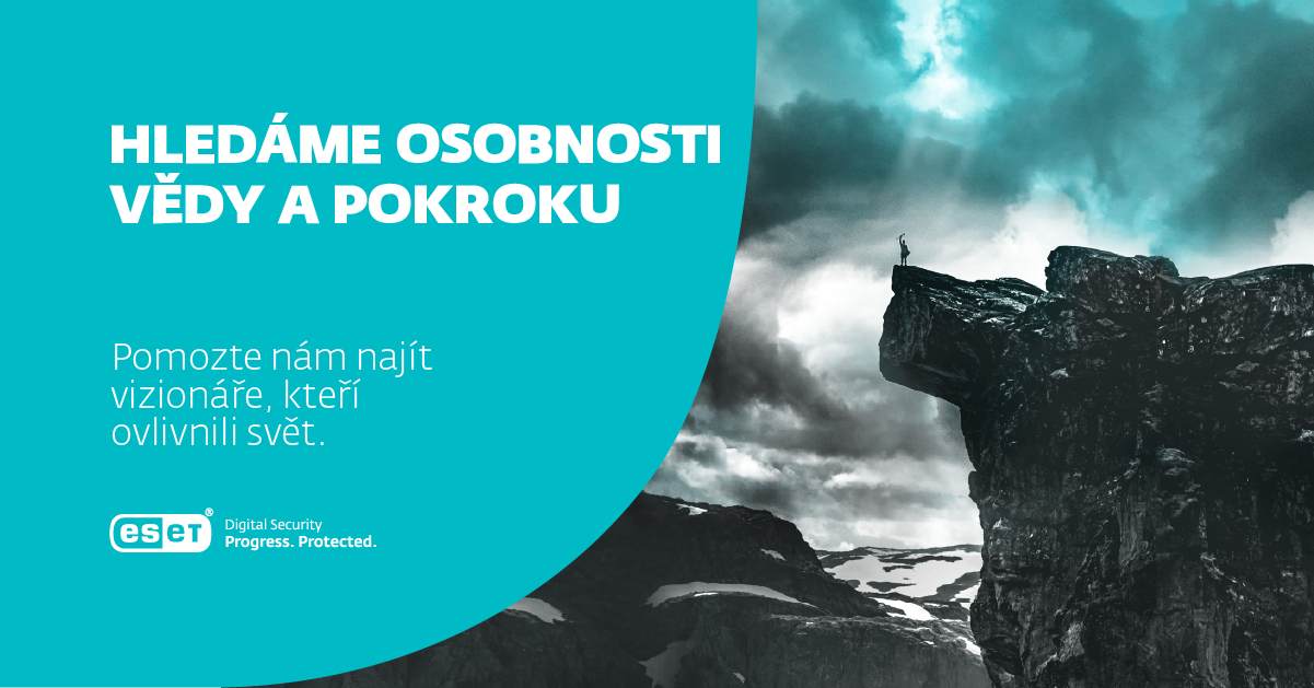 ESET hledá vizionáře z oblastí jako je umění a tvůrčí činnost, obchod, digitální zabezpečení, vzdělávání, energie a udržitelnost, finanční služby, potravinářství a zemědělství, zdravotnictví a biologie, logistický průmysl, výroba, výzkum a vývoj, věda, sport, chytrá města, IoT a IT průmysl, doprava a cestovní ruch.