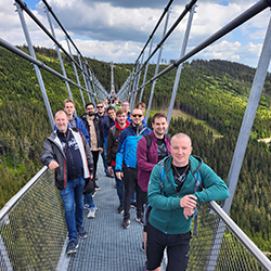 Sky Bridge 721 na Dolní Moravě