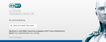 ESET License Administrator új licenc ESET License Administrator új licenc - megtekintés nagyban