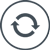 Renew Renew dark grey icon
