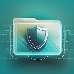 Shield in a folder