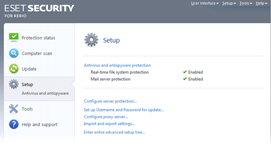 ESET Security for Kerio image