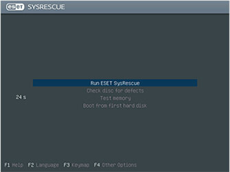 ESET SysRescue Update ESET SysRescue Update