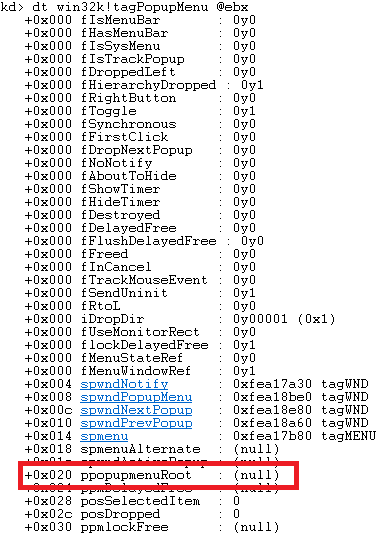 図1. tagPOPUPMENUカーネル構造