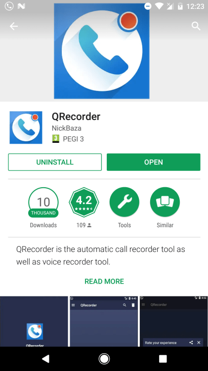 qrecorder