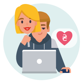 Для кэтфишинга злоумышленник создает фальшивый профиль. ESET.