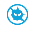 Icon of virus protection