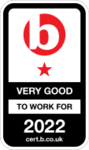 bTest logo - Very good to work for. 2022