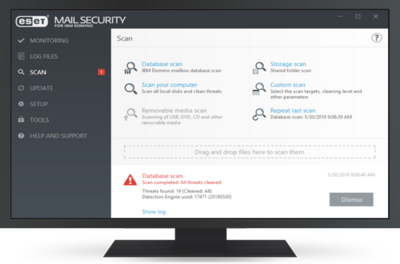 Scan found malware image
