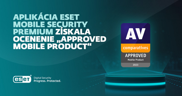 ESET Mobile Security ocenenie