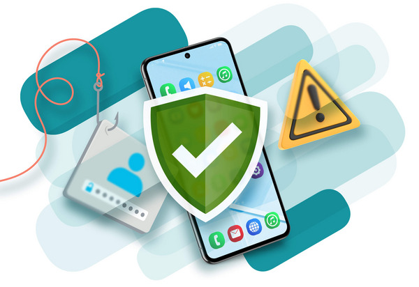 Graphic representing ESET's Advanced mobile security