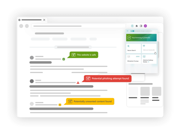 Browser privacy & security check websites and provide safe searches by marking potential threats. Browser privacy & security check websites and provide safe searches by marking potential threats.