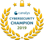 Canalys Cybersecurity Champion 2019 award Canalys Cybersecurity Champion 2019 award