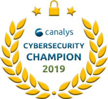 Canalys Cybersecurity Champion 2019 award