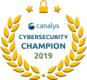Canalys Cybersecurity Champion 2019 award Canalys Cybersecurity Champion 2019 award