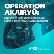 OPERATION AKAIRÚ: MirrorFace lockt Diplomaten in die Cyber-Falle und nutzt ANEL Backdoor OPERATION AKAIRÚ: MirrorFace lockt Diplomaten in die Cyber-Falle und nutzt ANEL Backdoor