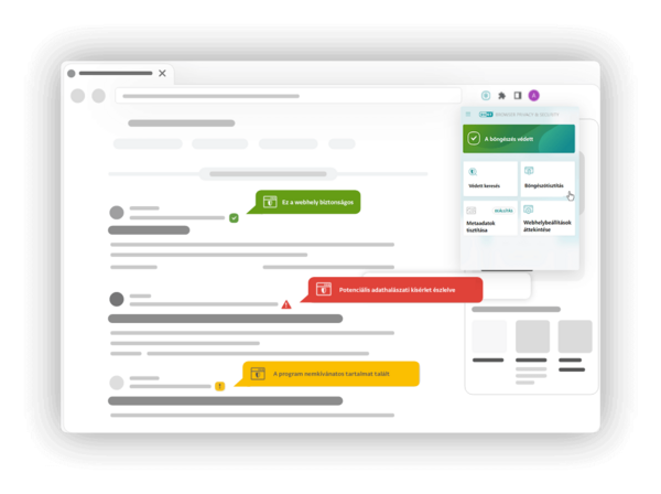 Vásároljon és fizessen biztonságosan online anélkül, hogy aggódnia kellene adatai védelme miatt.