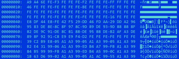 図 2. エンコードされたRoyal Roadのペイロード