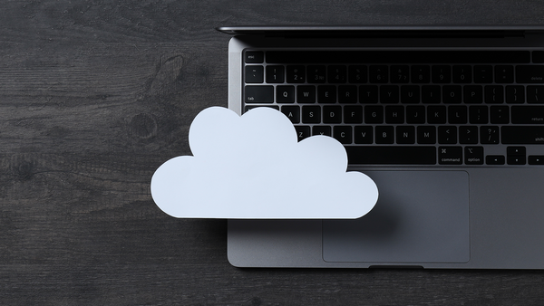 Cloud Over Laptop