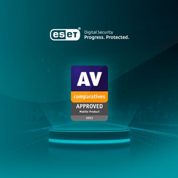 Approved Mobile Product Нагорода ESET від незалежної лабораторії AV-Comparatives.