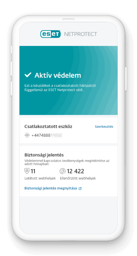 ESET NetProtect ESET NetProtect okostelefon alkalmazás