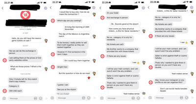 Hamis jegyeket értékesítő csalók