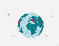 Image of illustration of ESET global sensors