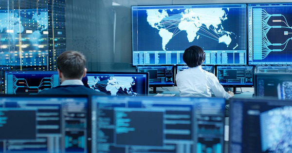 An MDR service provider monitoring and protecting an organization's IT assets