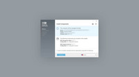 Welcome screen for ESET Live Installer, guiding users through the initial setup process for ESET's cybersecurity products