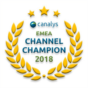 Canalys EMEA Channel Champion 2018 Canalys EMEA Channel Champion 2018 award